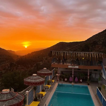 Auberge Les Montagnes Du Paradis Tagherat Anekrim Ngoại thất bức ảnh